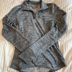 Ariat quarter zip navy/cream